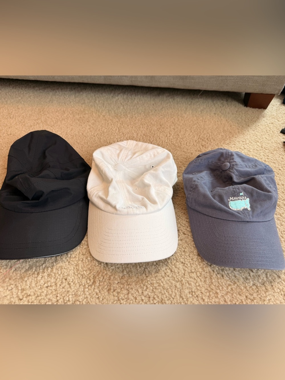 3 women’s baseball caps